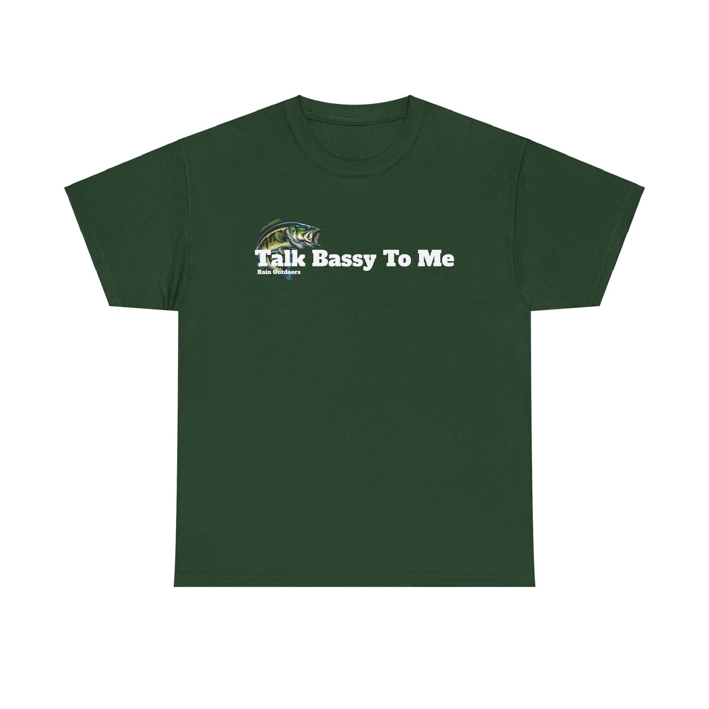 Talk Bassy to Me Unisex Heavy Cotton Tee