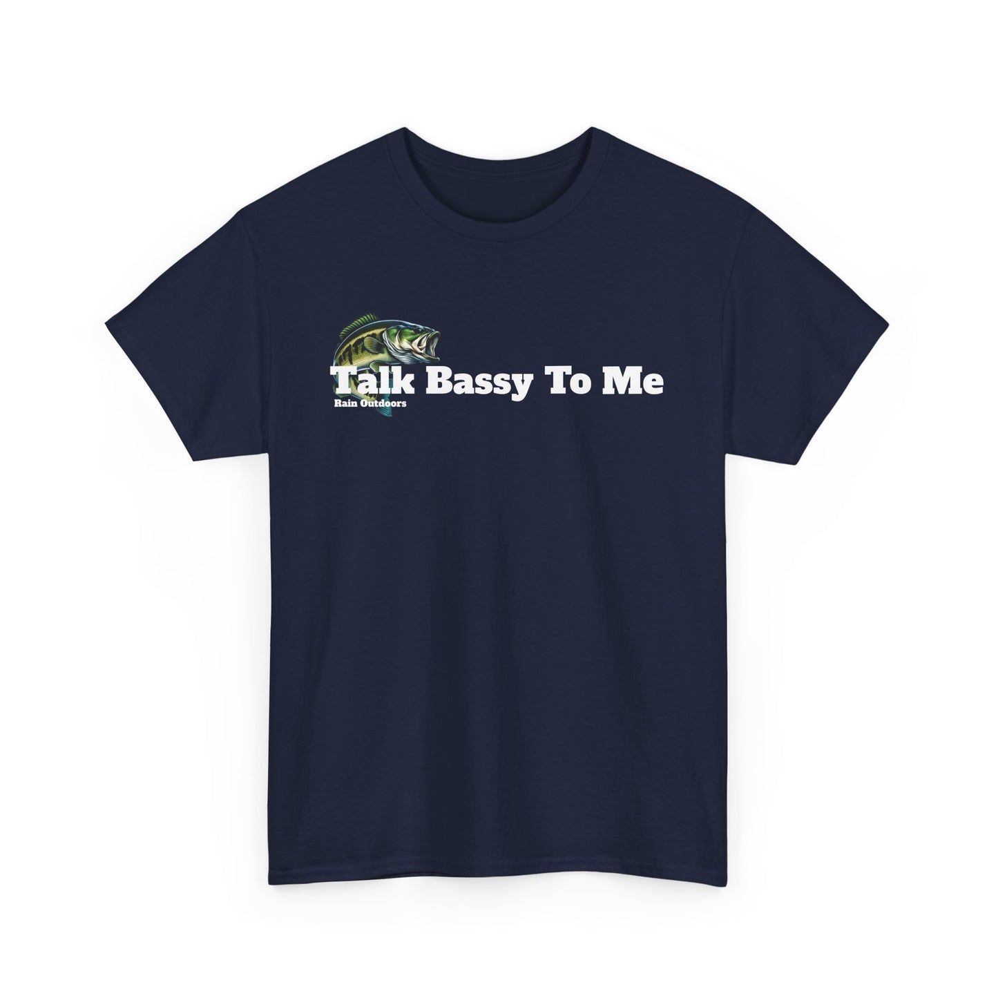 Talk Bassy to Me Unisex Heavy Cotton Tee
