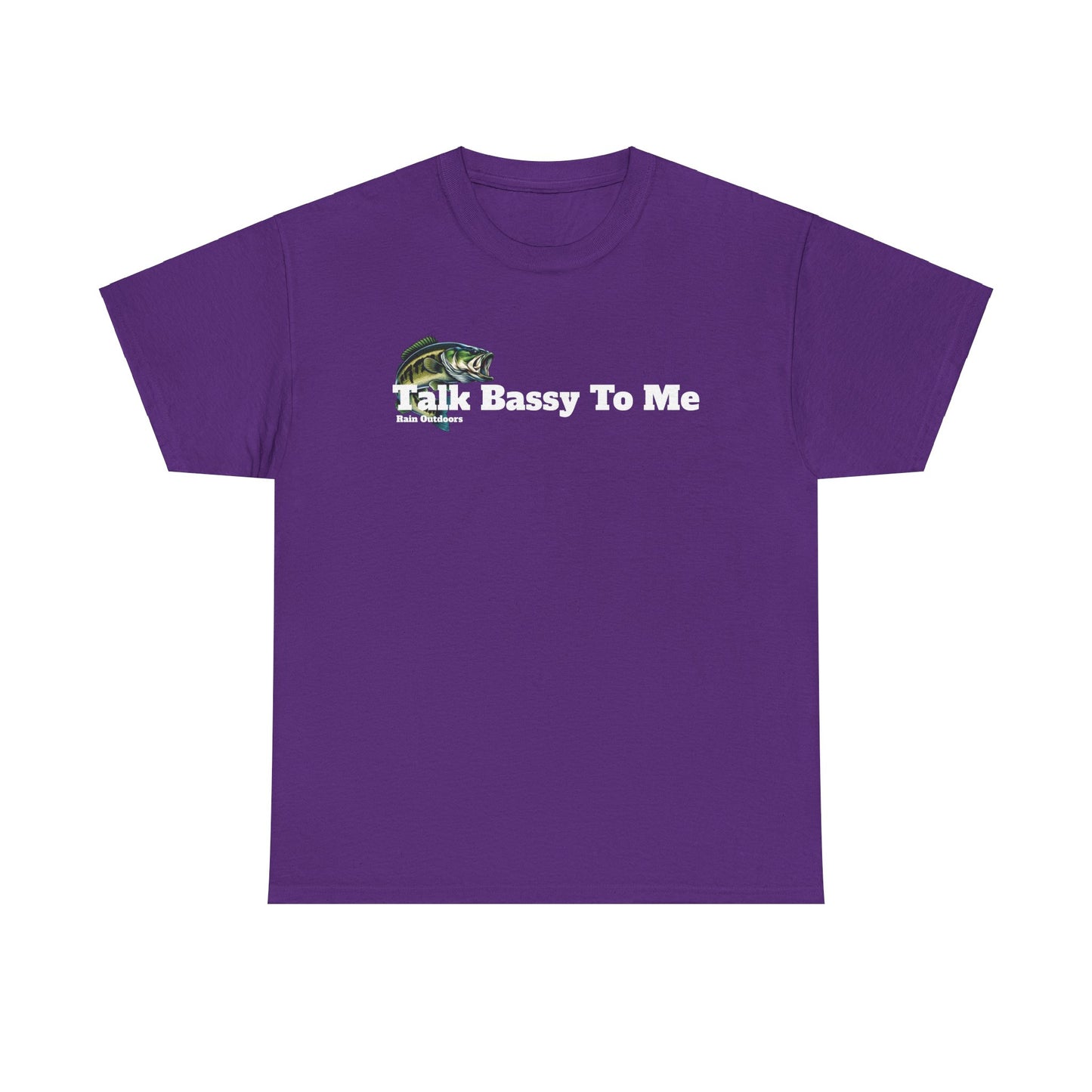 Talk Bassy to Me Unisex Heavy Cotton Tee