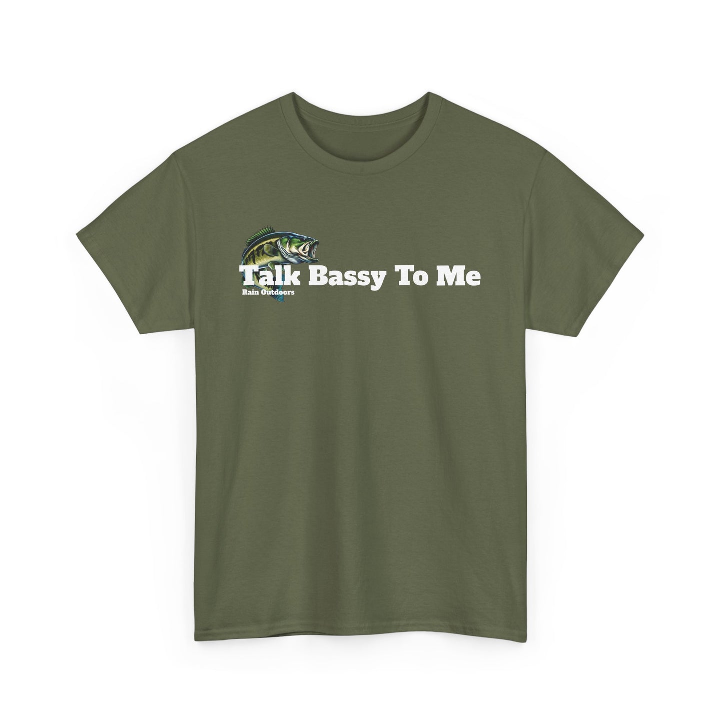 Talk Bassy to Me Unisex Heavy Cotton Tee