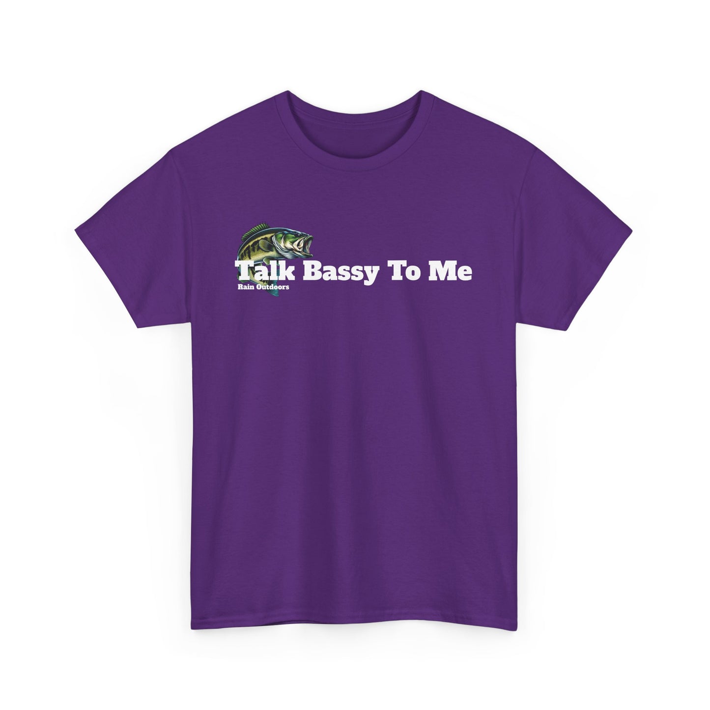Talk Bassy to Me Unisex Heavy Cotton Tee