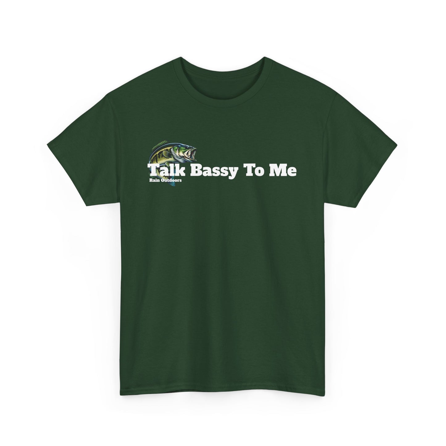 Talk Bassy to Me Unisex Heavy Cotton Tee