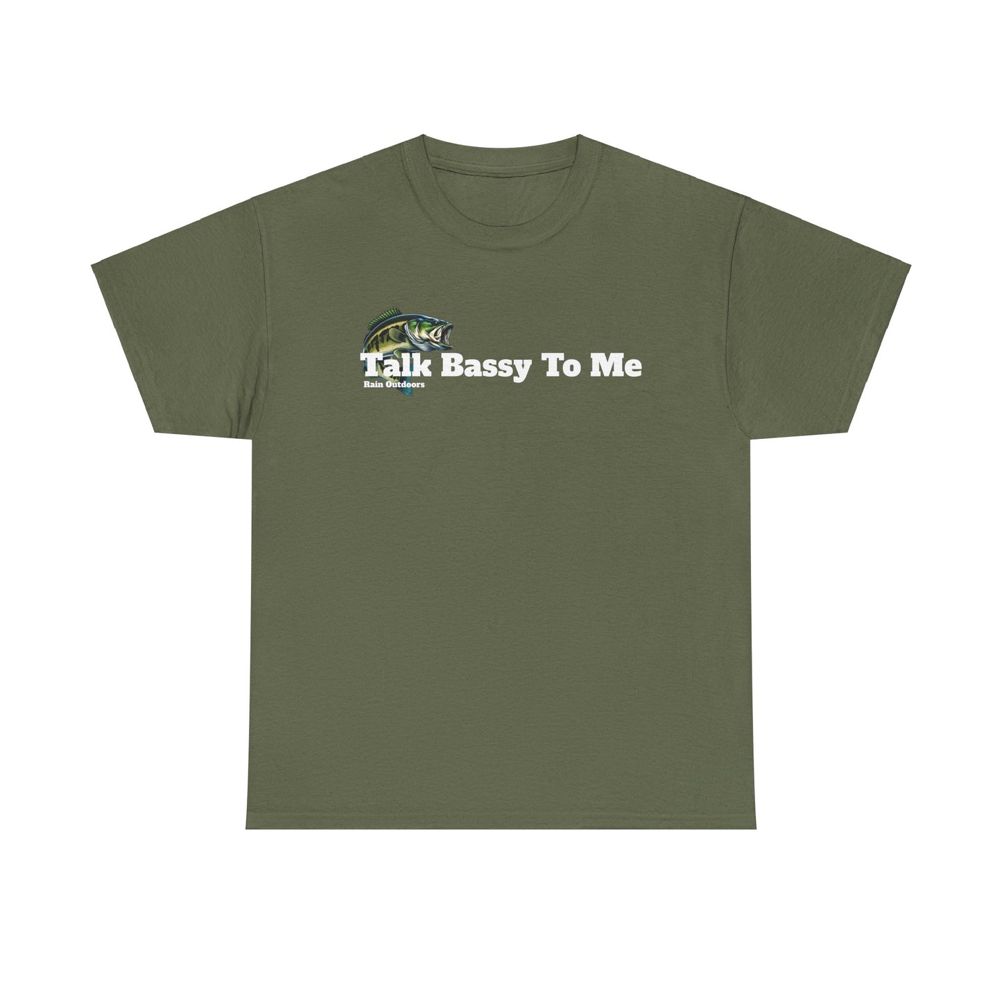 Talk Bassy to Me Unisex Heavy Cotton Tee
