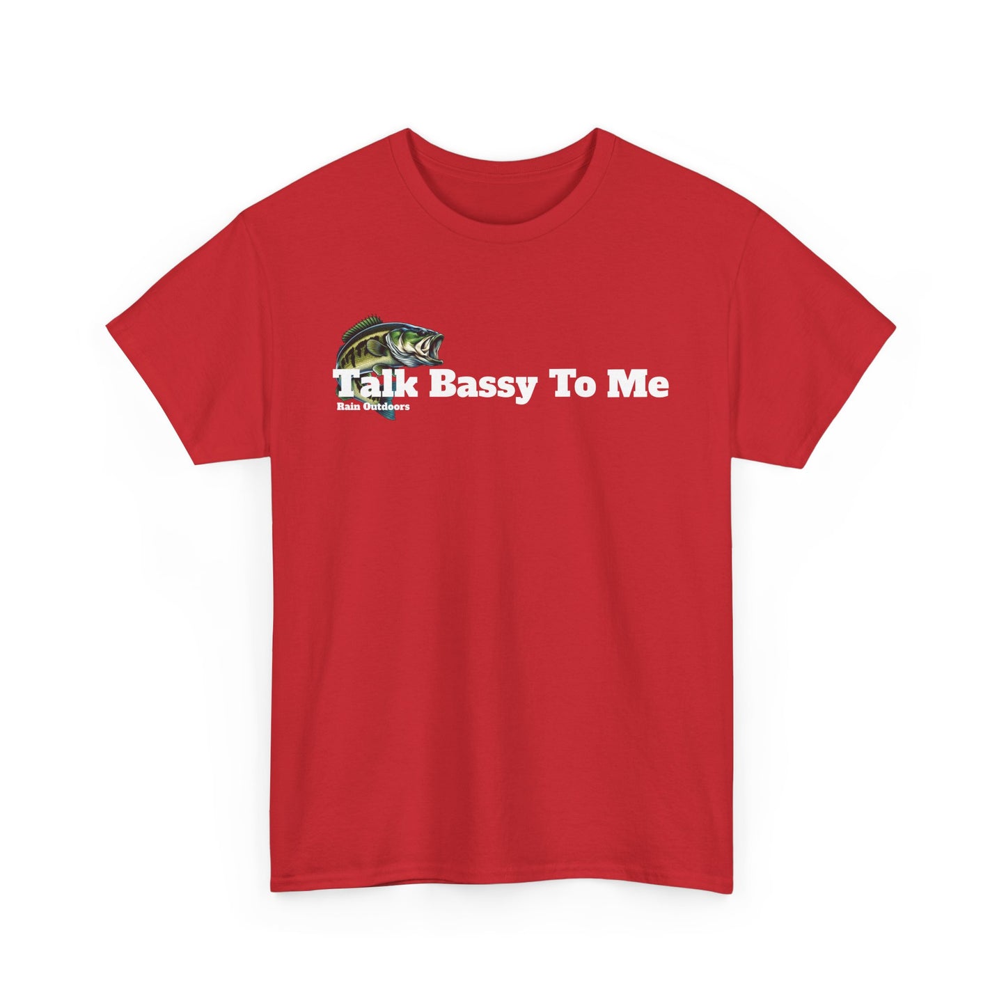 Talk Bassy to Me Unisex Heavy Cotton Tee