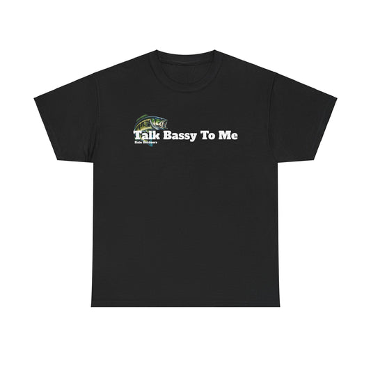 Talk Bassy to Me Unisex Heavy Cotton Tee